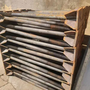 Q235B Pre Embedded Steel Plate Curtain Wall Construction Steel Structure Engineering Hot-dip Galvanized Pre Embedded Parts Rust Proof and Anti-corrosion Pre Embedded Plate thumbnail-2