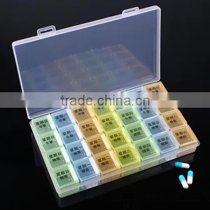 Hot Sale Newest Design Child Resistant Plastic Pill Box thumbnail-1