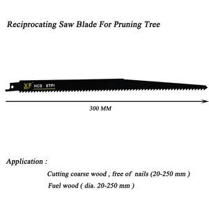 300mm 6TPI Recip Saber Saw Blade for Wood thumbnail-2
