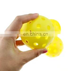 Stable Resistance Play 74mm40 Holes 26g Pickleball GPickleball Plastic Hole Ball thumbnail-2