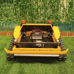 Rechargeable Brush Cutter, China Remote Control Mower on Tracks Price, Radio Controlled Mower for Sale thumbnail-3