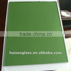 5mm Dark Green Reflective Glass for Building Glass thumbnail-1