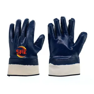Snellsafety Jersey Liner Nitrite Safety Cuff Oil Resistant Glove thumbnail-1