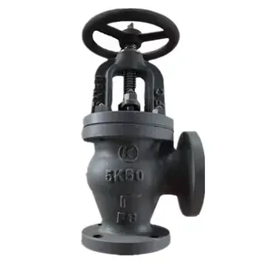 Marine JIS Cast Iron Straight Globe Valve JIS F7305 5K; Marine JIS Flanged Globe Valve thumbnail-1