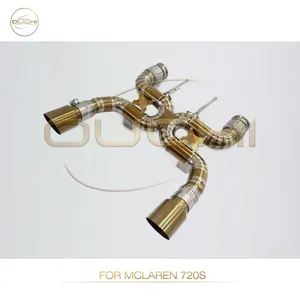 Exhaust Titanium Catback for Mclaren 675LT/720S Electronic Valve High-performance Automotive Exhaust Parts thumbnail-4