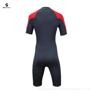 Stretch Dive Skin Short Sleeve Front Zip Wetsuit Elastic Diving Suit Board Wetsuit thumbnail-2
