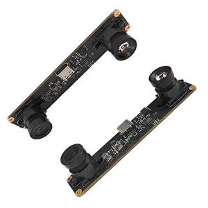 IMU VR Camera 2M Dual Lens Synchronization USB2.0 Camera High Speed 3840*1200@ 30fps 3D Stereo Camera AR0234 thumbnail-4