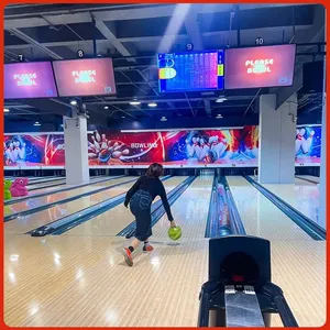 Professional Facilities in a Large Bowling Experience Center, Indoor Training Ground, Virtual Digital Simulation Sports Equipment thumbnail-2