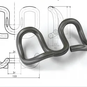 Dedicated Rail-to-Sleeper Fastening System for High-Speed Railway Lines 350km/h Operational Stability K2 Standard thumbnail-4