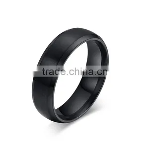 Blue Color Titanium Stainless Steel Ring thumbnail-6