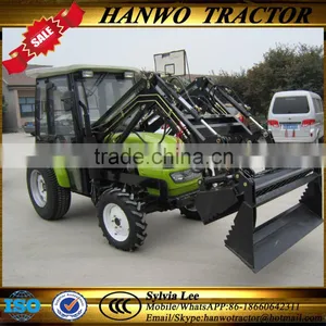 High Quality 60hp 4wd Farm Tractor With Front Loader thumbnail-1