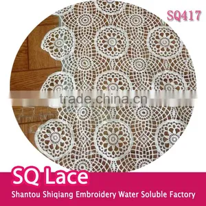 2016 Fashion Design Multi Color Lace Fabric With Polyester Woven Full Lace Sale thumbnail-1