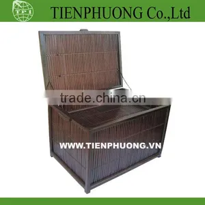 Bamboo Treasure Box With Lid thumbnail-1