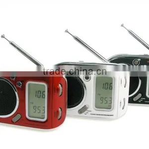 Fashionable Small FM AM SW Multiband World Receiver Radio thumbnail-4