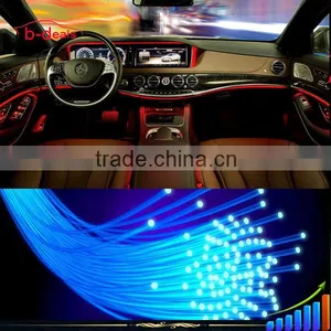 12V Super Bright RGB Color Changing Car Interior Accent Lighting 3MM Fiber Atmosphere Decoration Light thumbnail-2