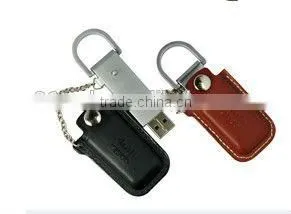 4GB,8GB Keyring Style Corporate Gift Button Leather Usb thumbnail-1