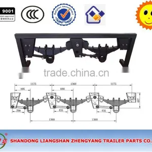 Semi Trailer Leaf Spring System Trailer /truck Parts thumbnail-1
