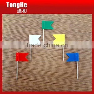 Colorful Decorative Plastic Flat Flag Pins for Gifts thumbnail-1