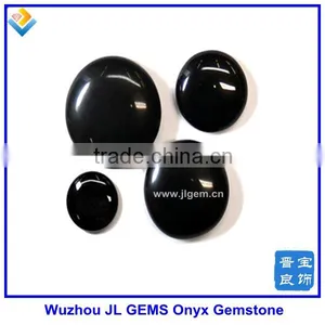 Chinese Wholesale Black Onyx Semi Precious Gemstones Beads thumbnail-1