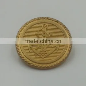 Anchor Logo Metal Shank Button for Ladies Clothes -- MJ1107 thumbnail-4