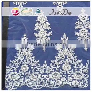 African Embroidery Lace Fabric thumbnail-1