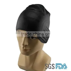 Professional Manufacturer High Quality Silastic Elastic Swimming Cap Humanized Design Innovative Swim Caps thumbnail-6