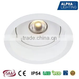 7W High Quality IP54 Adjustable Dimmable Anti-glare Led Ceiling Downlight thumbnail-1