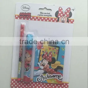 Recharge Eraser With Multi-point Pencil With Notebook Minnie thumbnail-1