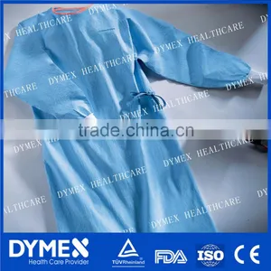 OEM Protective Non Woven Fabric Sterile Waterproof Surgical Gown thumbnail-2