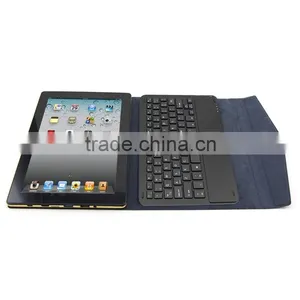 Hottest Tablet Wireless Bluetooth Keyboard Leather Case for 10 Inch Tablet, 9.7 Inch Tablet thumbnail-2