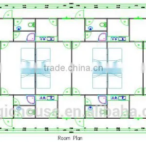 Used Prefab Dormitory/two Sloop Labor Home/single Floor Eps Dormitory Hotel thumbnail-6