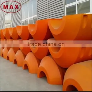 1300*1300mm Diameter Dredging Pipe Floats for Dn500 HDPE Pipe thumbnail-1