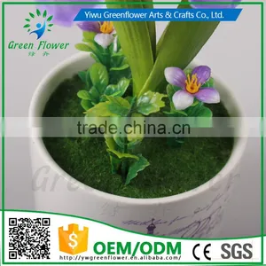 2016 Wholesale Multicolor Latex Artificial PU Flowers Lreland Bonsai Real Touch Bouquet Wedding Bridal Decor Display Flower thumbnail-5