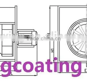 China Professional CE Standard DDF Centrifugal Fan Manufacturer thumbnail-4