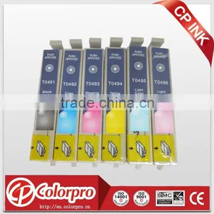 Compatible Ink Cartridge for Epson T0491--T0496 Suit for Epson Stylus Photo RX510,RX630,RX650 Printer thumbnail-1