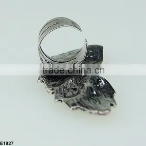 Direct Manufacturer Classic Ancient Silver Cuff Earring E1927 thumbnail-3