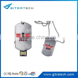 Dog Tag USB Pen Drive Dog Tag USB Flash thumbnail-1
