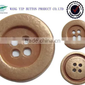15mm Zinc Alloy Four Holes Metal Washable Button thumbnail-1