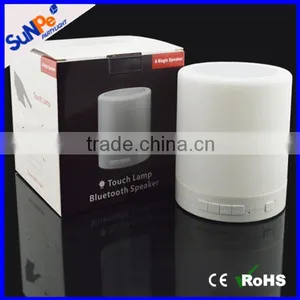 Round/Cylinder 2016 Hot Sale Product RoHs Mini Bluetooth Speaker With Subwoofer and Light thumbnail-6