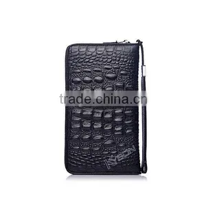 Multi Currency China Wholesale Full Grain Leather Wallet thumbnail-6