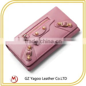 2016 Cheap Handmade PU Leather Wallet Ladies Wallets From China thumbnail-4