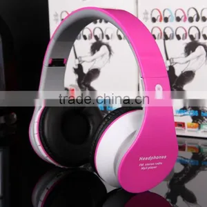 Colorful Wireless Sport Headphones With FM Radio and Built-in Mp3 Player thumbnail-2
