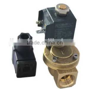 CEME 220V Atlas Copco Air Compressor Solenoid Valve 1/2 Inch Normally Open thumbnail-1