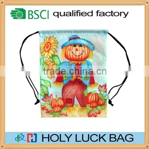 2016 Christmas Gift Nylon Polyester Drawstring Bag Rucksack HL-PB044 thumbnail-2