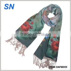 2014 Winter Fashion Double Layer Shawl thumbnail-1