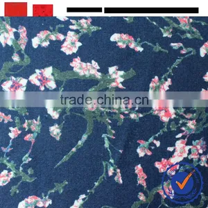 Chenying Textile Flower Pattern Custom Digital Printed Fabric thumbnail-1