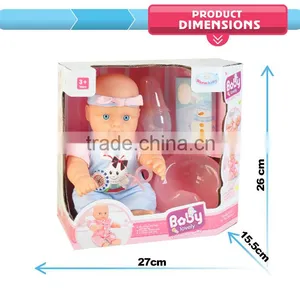 Factory Online Shop Hot Sale Education 12 Inch Fat Baby Doll for Kids thumbnail-4