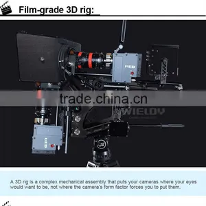 Wieldy Active Demand Profession 3D Mini Camera Rig/dslr Camera Rig thumbnail-5