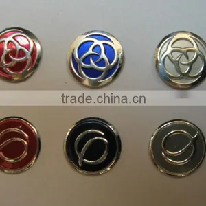 2013custom Metal Badge With Sticker On Back thumbnail-1