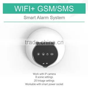 Wireless WiFi Network House Security Alarm System & Android/IOS APP Wireless WIFI/GSM/GPRS Security Alarm System thumbnail-1